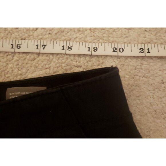 Torrid Jogger Hem Cotton Blend Pull On Black Pants w/Pockets Sz 24 NWT - Picture 11 of 12